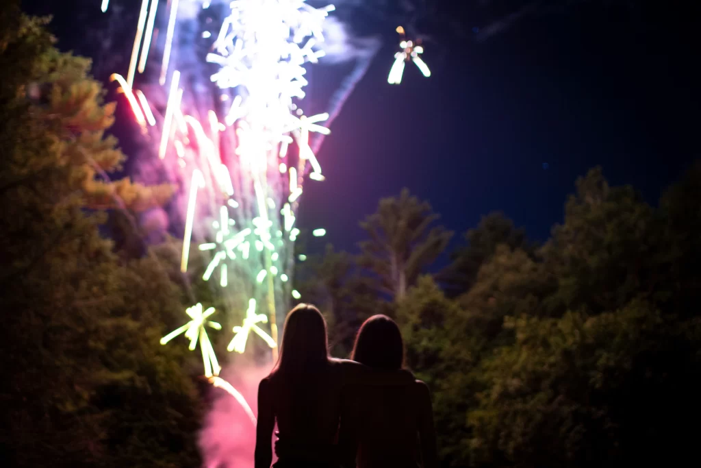 Fireworks display