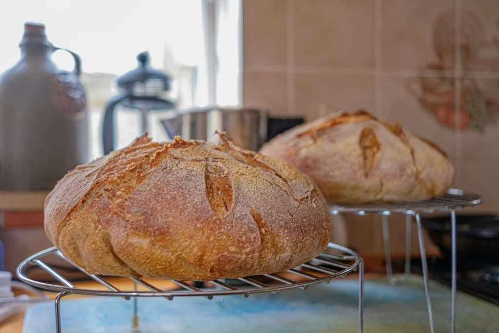 Homemade bread